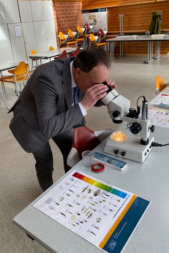 Bürgermeister beim Wassertag