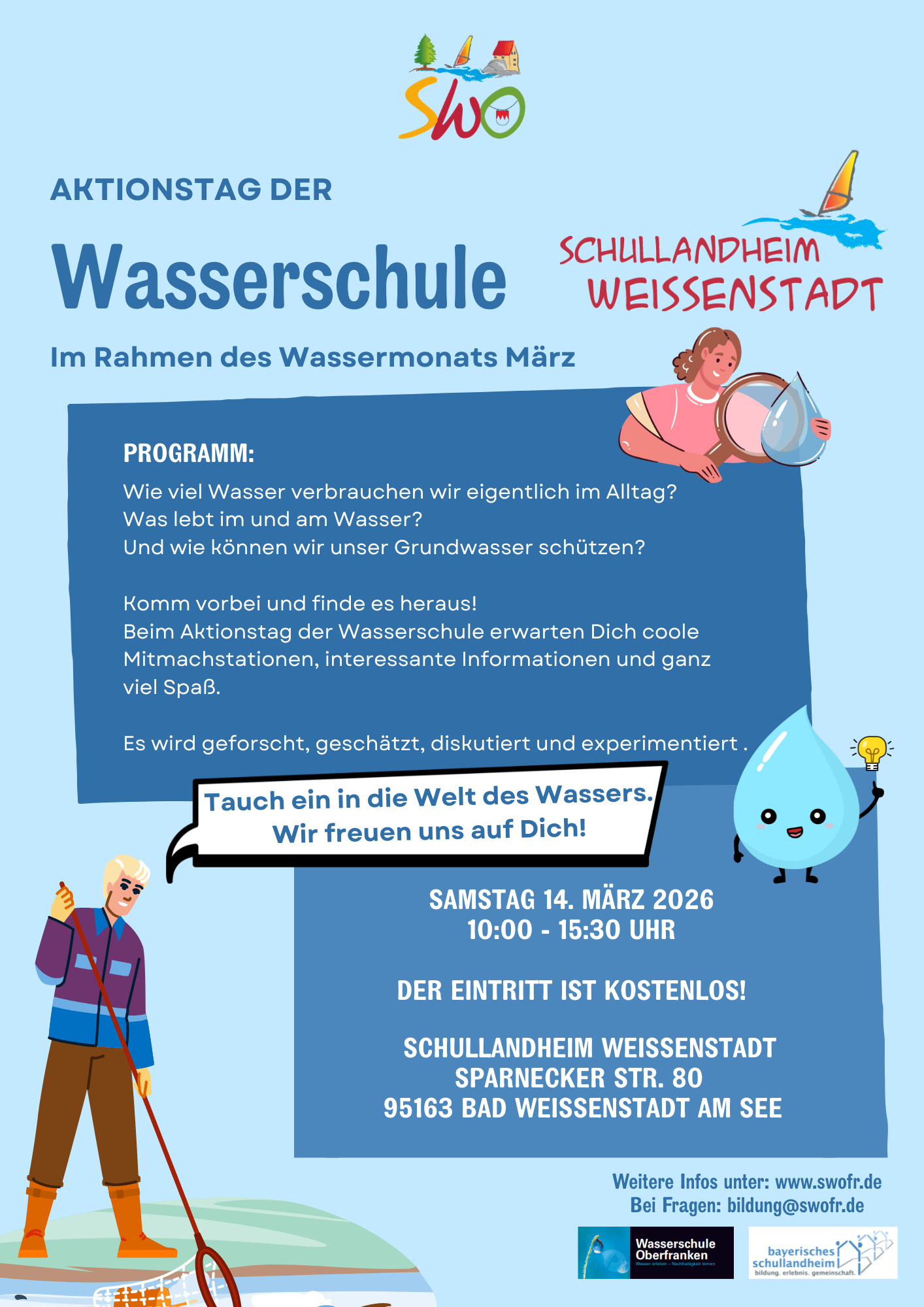 Flyer Wassertag
