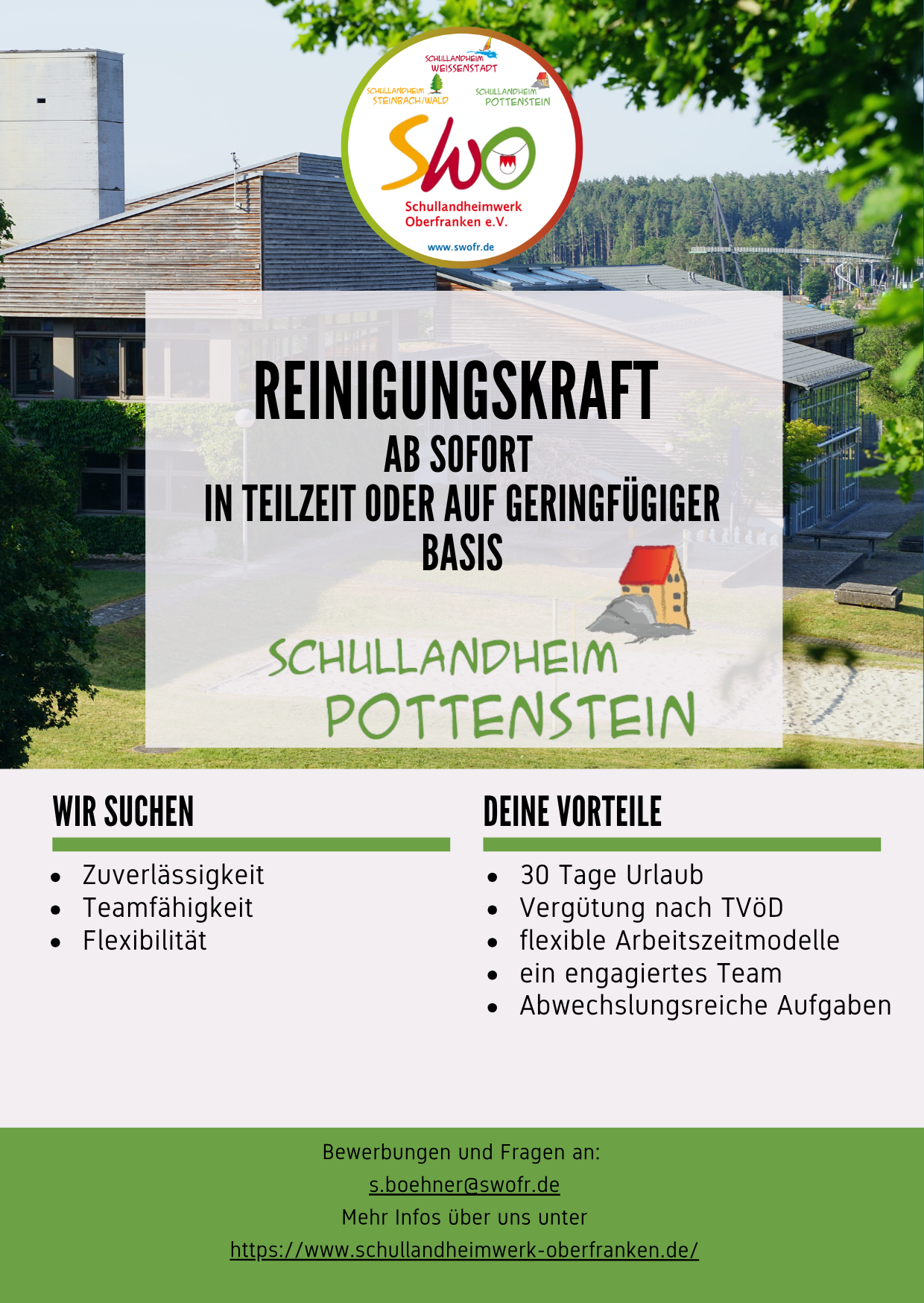 Pottenstein Reinigungskraft 03.26