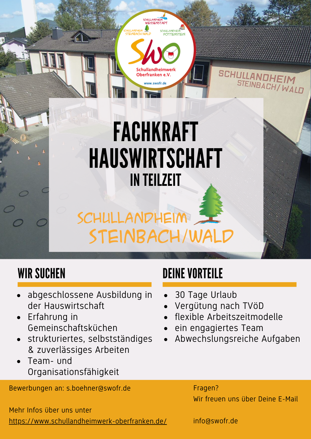 Fachkraft Hauswirtschaft Steinbach 12.25